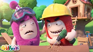 Oddbods | Tormenta en la casa del árbol | Caricaturas | Videos Graciosos Para Niños