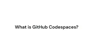 GitHub Codespaces for NET developers