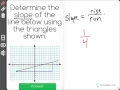8 EE 6-1 0 Slope and Similar Triangles - Common Core Standard
