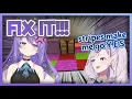 Reine once again triggers Moona's OCD with her Reine Stripes™【EN sub】