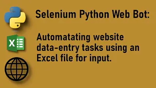 Using Python to automate data entry for a website web bot