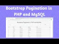 Bootstrap Pagination in PHP and MySQL With dynamic limit