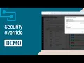 Demo Hello API Method Security Override