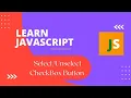 How To Create Checkbox Button Get Value Using JavaScript