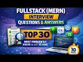 Full Stack MERN Interview Questions and Answers MongoDB Express React Node