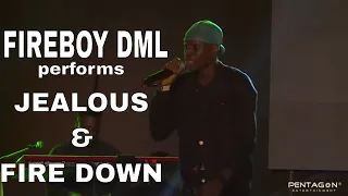 fireboy dml performs jealous and fire down loudbeachfest 2019