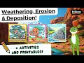 Weathering Erosion and Deposition for Kids 4-ESS2-1
