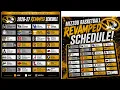 Reacting to Mizzou Basketball s Revamped 2026-27 Schedule