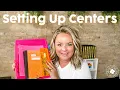 Setting Up Centers