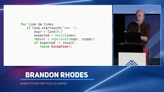 When Python Practices Go Wrong - Brandon Rhodes