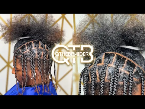 Download MP3 QTHEBRAIDER| HOW TO: Perfect Mens Box Braids