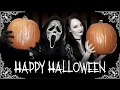 Last Minute Pumpkin Carving Spooky Halloween Aesthetic Cozy Vibes