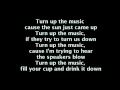 Lagu Chris Brown - Turn Up The Music (Lyrics On Screen)