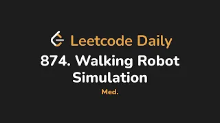 874 Walking Robot Simulation Leetcode Daily - Python