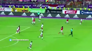 اهداف مبارة مصر والكونغو تعليق عصام عبده 