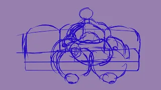 SSBBW skunk squashes and farts on bunny storyboard
