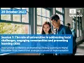 Download Lagu Intl. Conference on Promoting Lifelong Learning in Higher Education: Session 7 - 20 October 2023