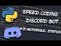 DISCORD PY SPEEDCODING PYTHON DISCORD BOT - AUTO ROLE STATUS