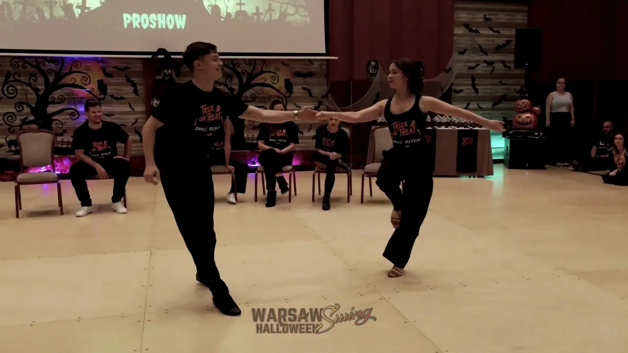 Maria Elizarova & Léo Lorenzo, Teachers JnJ, Warsaw Halloween Swing 2024