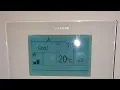 Daikin standard Wall controller Tutorial How to change Field settings to increase Fan speed