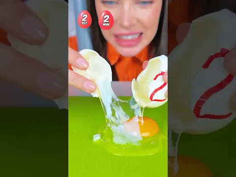2 Second Vs 2 Hour Egg