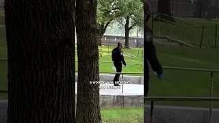 Woman arrested after defacing WWII Memorial with graffiti