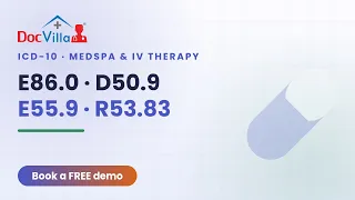 Common ICD 10 Codes for MedSpa Iv Therapy Quick Reference DocVilla
