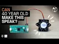 I made it talk - Add speech to your MicroPython projects with SAM