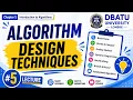 Algorithm Design Techniques Explained Brute Force Divide Conquer Greedy DP Branch and Bound