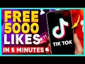 HOW TO GET 5000 FREE LIKES ON TIKTOK S 3 NEW WAYS TO GROW ON TIKTOK 2025
