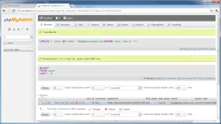 PHP Tutorials Register Login Part 15 User Settings Part 1
