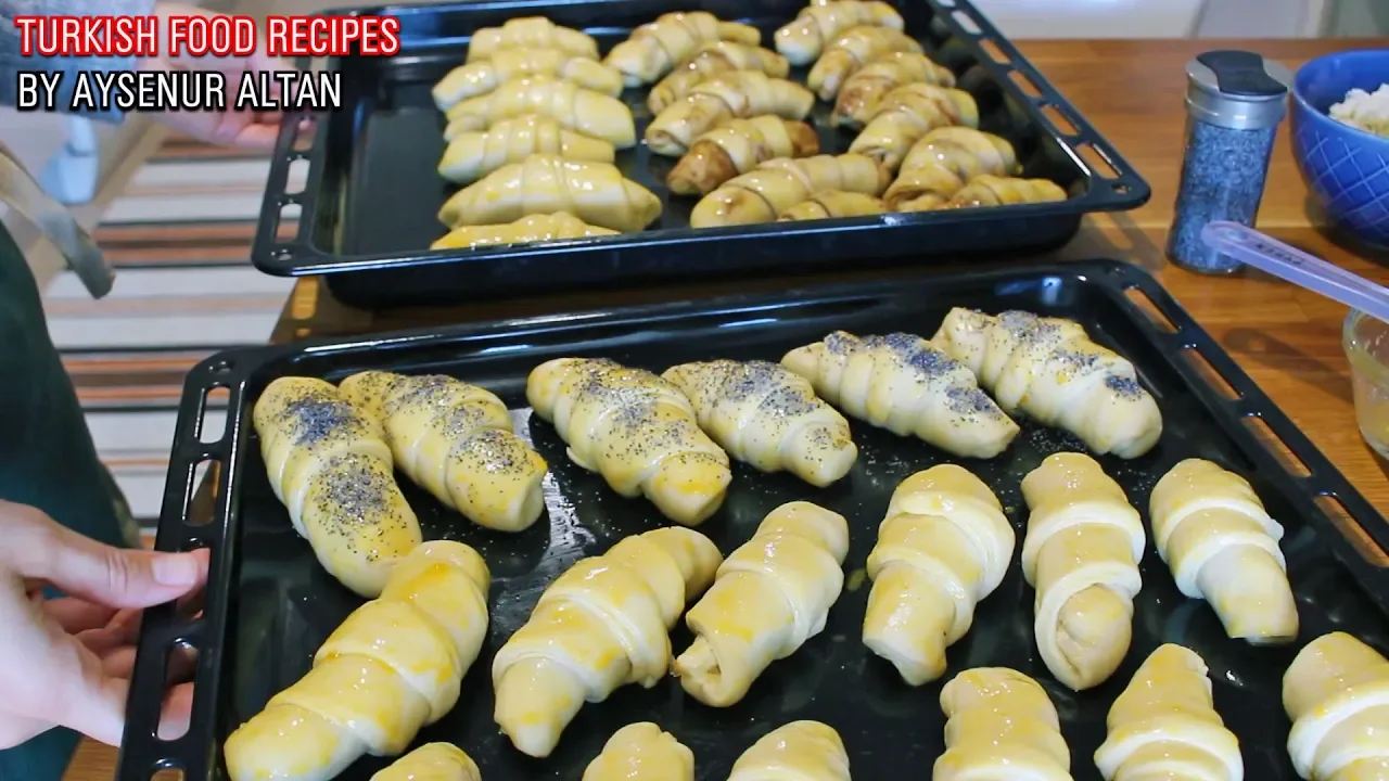 Turkish Bread Poacha Filled With Potato And Feta Cheese (YUMMY)