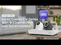How-To Install Lorex Connect V Series 8-Channel NVR and Turret Camera