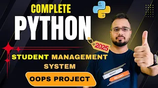 Student Management System Project in Python OOP CLI Menu App