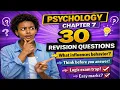 Psychology Chapter 7 30 Most Repeated Freshman Questions Before Final Exam