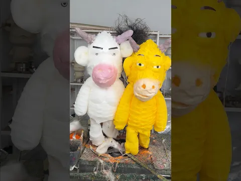 Cotton candy cow here