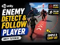 How to Make an Enemy Detect and Follow the Player in Unity Beginner Tutorial