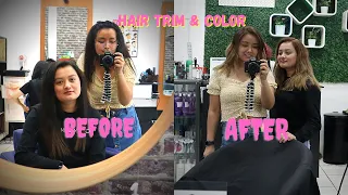 HAIR TRIM COLOR VLOG KOCO SALON ADELAIDE VLOG