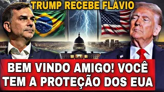 URGENTE! TRUMP DÁ ASILO POLÍTICO A FLÁVIO BOLSONARO: PROFECIA SE CUMPRIU!