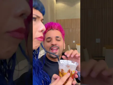 🥤 Heloisy thought Marulho had taken her milkshake... 😳😂