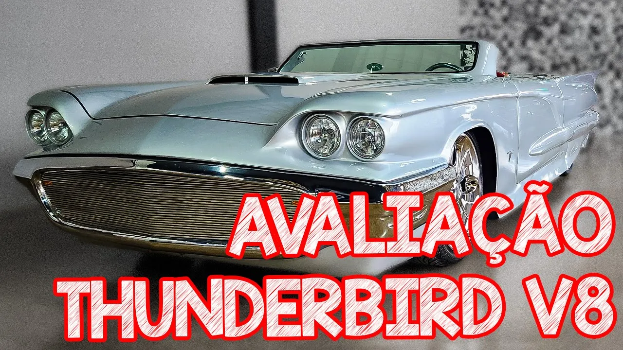 Avaliação Ford Thunderbird 1958 V8 Hotrod - O MAIS LOKO CARRO DO CANAL CARRO CHEFE