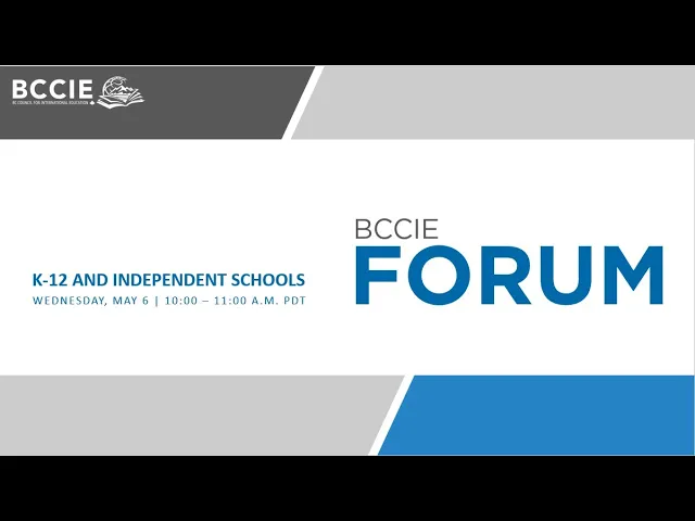 FORUM: K-12 SECTOR IN BRITISH COLUMBIA