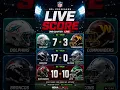 NFL Preseason 2026 LIVE Scores Dolphins vs Commanders Broncos vs Falcons Buccaneers vs Jets
