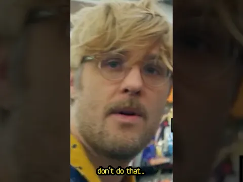 he didn't like that...