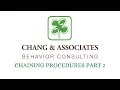 ABA Term Chaining Procedures Part 2