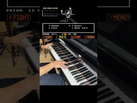 Death by Glamour was PRETTY HARD to learn ngl... Gameplay by @PrismaticAngel #undertale