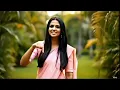 Trampling challange in saree