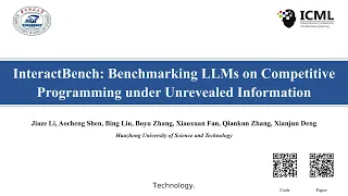 InteractBench Benchmarking LLMs on Competitive Programming ICML 2026