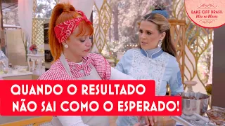 Confeiteira vai às lágrimas após erro na prova criativa | Bake Off Brasil