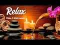 Peaceful Spa Massage Music Tranquil Piano and Water Sounds for Relaxation